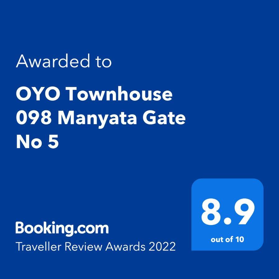 Hotel Oyo Townhouse 098 Manyata Gate No 5 Bangalore Exterior foto
